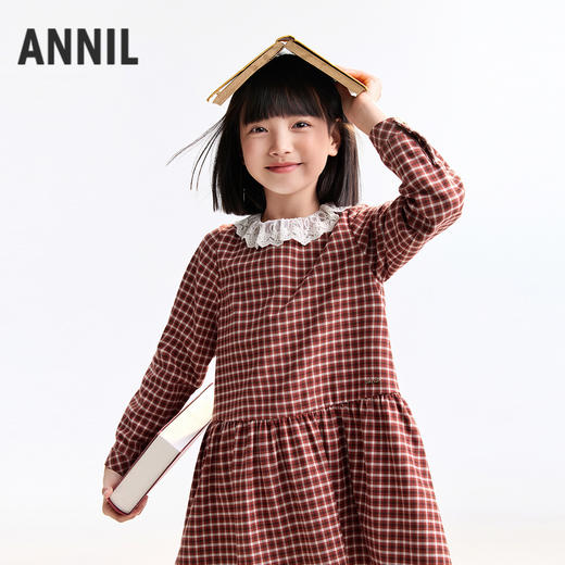女童连衣裙秋季新款安奈儿童装EG533570 商品图1