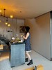 THESOONG|"间奏夏日"纯苎麻定制印花洗水对丝波点背心连衣裙HWQZ7439 商品缩略图1