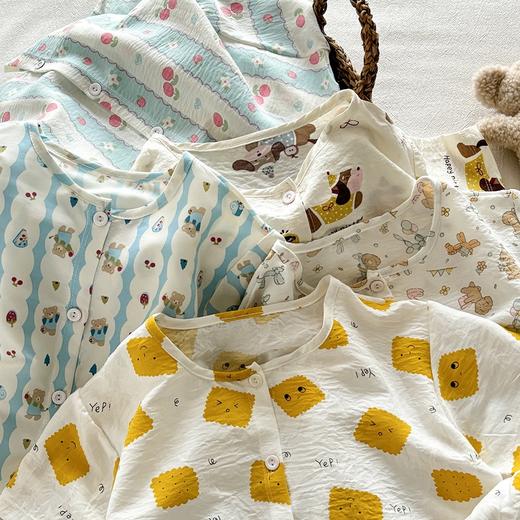 【29元购】儿童卡通云朵棉睡衣丨潮童穿搭 贴身轻薄透气 商品图4