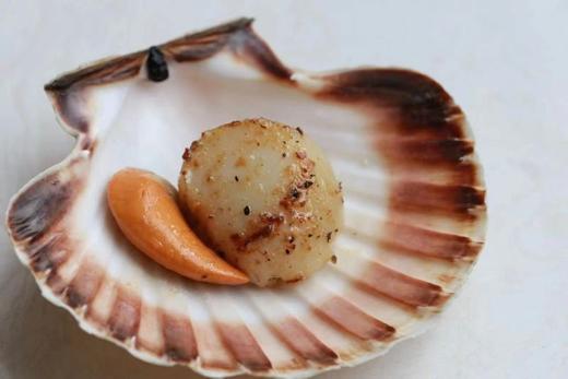 法国法国圣雅克帝王扇贝 半壳 冷冻 商品图0