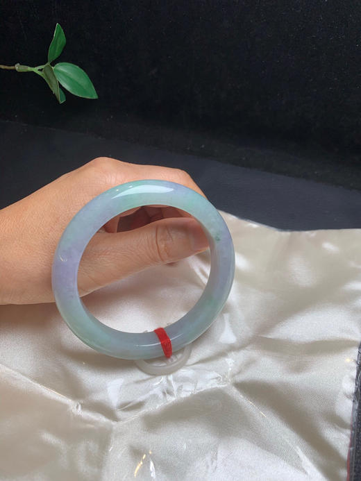 620434，62淡春彩手镯，淡紫罗兰飘清新绿，整体干净清新 商品图5