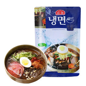 延边荞麦冷面东北朝鲜正宗延吉特产凉面原汤冷面韩式冷面速食6包包邮到家