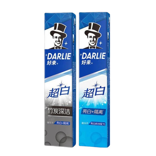 好来 茶倍健牙膏超白180g+竹炭180g（均实发190g） 8860632 商品图0