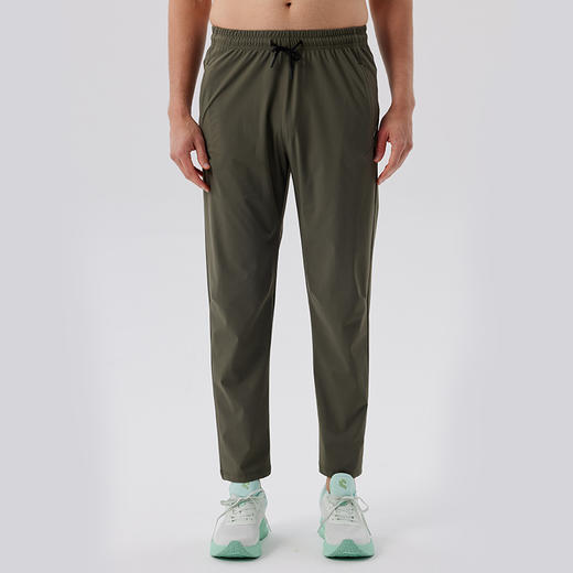 跃牌【跃LEAP-ACTIVE】 男夏运动休闲跑步健身长裤运动直筒九分裤L51142 商品图3