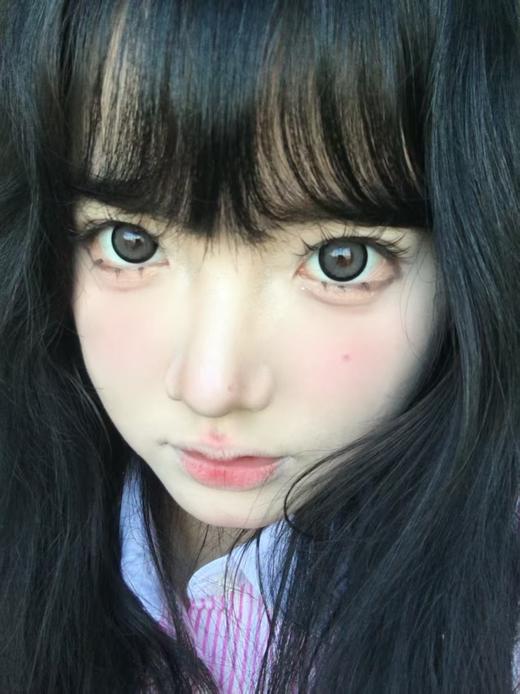 <月抛大直径>KIKICON-乌云荔荔 灰-14.5mm【月抛 0-1000度 含525/575】 商品图6