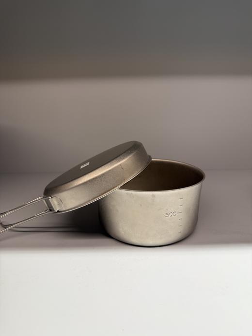 36100◇日本纯钛户外便携野炊锅具套装15cm 1300ml 商品图1