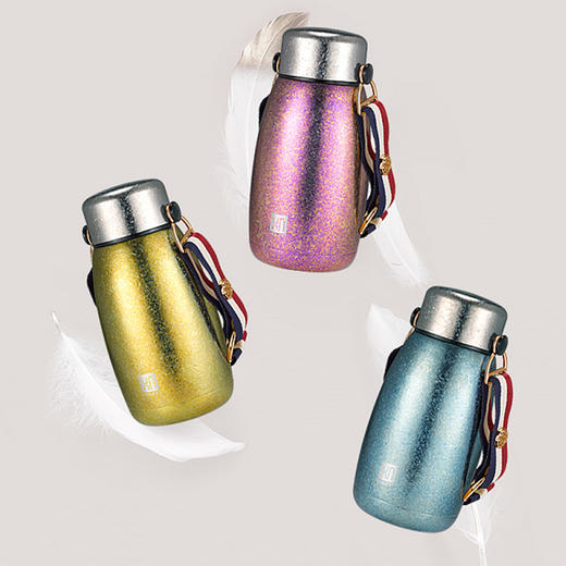 厚岸双层纯钛保温杯丨迷你小巧便携 高端保温杯纯钛水杯 商品图1