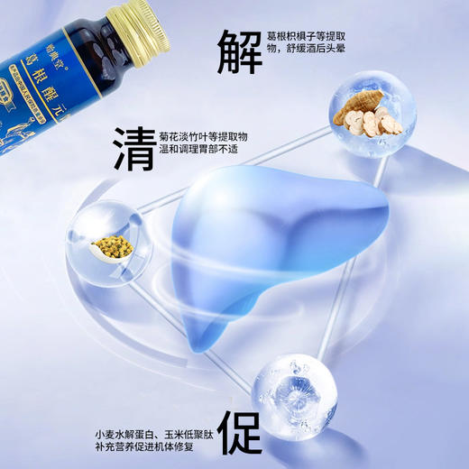 【新品上架】葛根醒元饮 宿醉应酬植物饮料正宗葛根送礼好搭档 商品图3