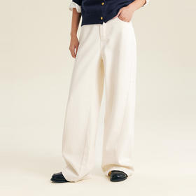 笛莎Deesha青少年女童裤子2025秋季女童时尚梭织萝卜裤