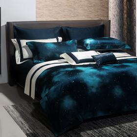 佑家·桑蚕丝加棉四件套220*240cm  100%桑蚕丝  既有桑蚕丝的丝滑养肤，又有棉的质感
