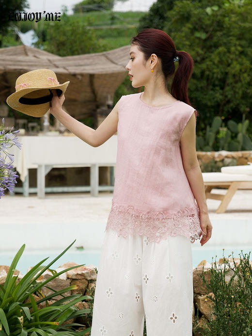 【门店同款】ENJOY夏季云敛-“乐染东方”俏皮佳人上衣 163299941 商品图2