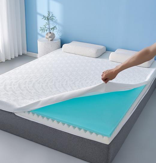 自然醒云感活套床垫系列凉感凝胶记忆棉慢回弹海绵床垫学生宿舍租房元气软垫子SA 商品图13