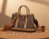 盛唐婧| 汀兰手提包-赭色 商品缩略图0