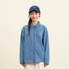 笛莎Deesha青少年女童衬衫2025秋季女童刺绣牛仔休闲衬衫 商品缩略图1