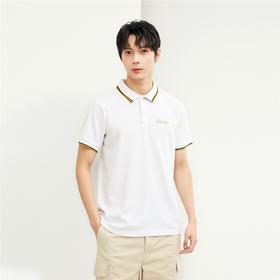 佐丹奴男装刺绣撞色翻领Polo衫 01012256