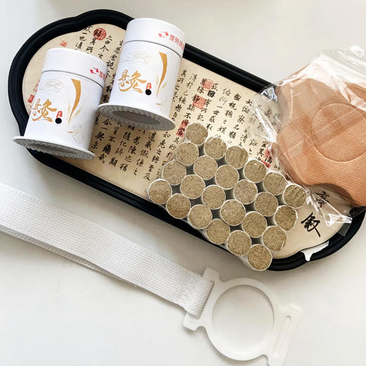 悬灸套盒（悬灸筒*2+艾柱24粒+胶贴24贴+力学绑带+穴位图）/盒 商品图5