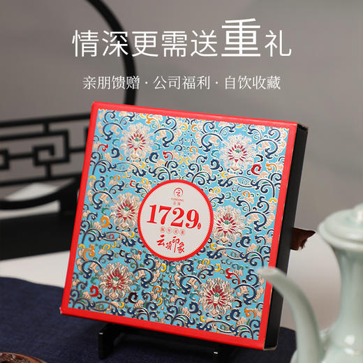 云顶印象陈年贡茶1729 普洱(生茶)100g 商品图4