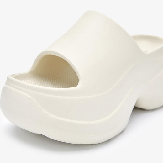 西遇增高厚底凉拖鞋女新款夏季沙滩凉鞋海边小个子外穿一字拖V1156818 商品图5