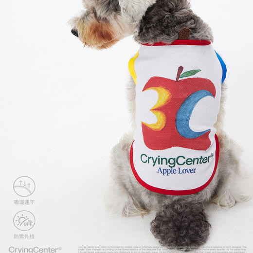 CryingCenter 3C苹果小狗猫猫速干衣亲子装 哭喊中心 商品图1