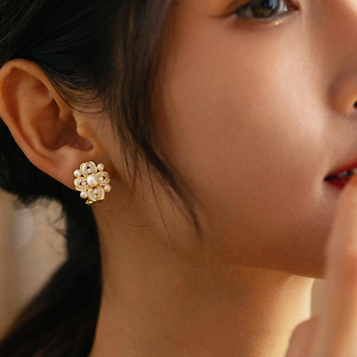 热卖【没打耳洞也能美，买2件或耳夹套装送项链】Manreya玛芮雅淡水珍珠耳夹耳钉合集丨无耳洞星人福利，淡水珍珠 商品图5