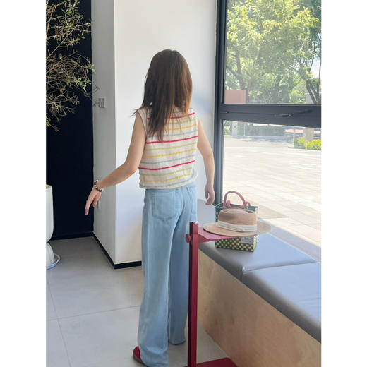 2507202    the r0w 亚麻混纺牛仔裤 商品图4