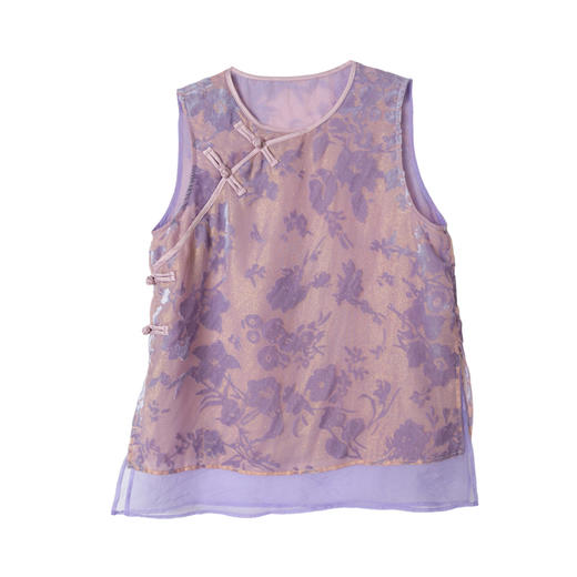 【门店同款】ENJOY夏季云敛定制-“乐染东方”提花上衣 163693382 商品图5