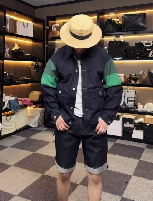 拼接色牛仔潮流外套 商品图2