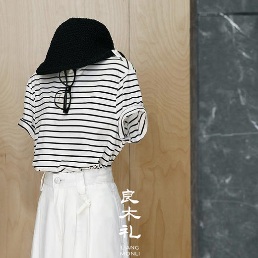 【预售7天】良木礼圆领T（28801） 商品图0