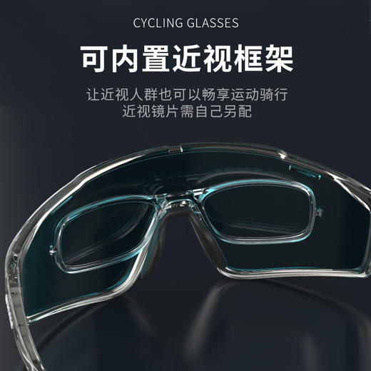 鲸鱼R13骑行近视镜眼镜防风防紫外线自行车护目新款护目镜 商品图4
