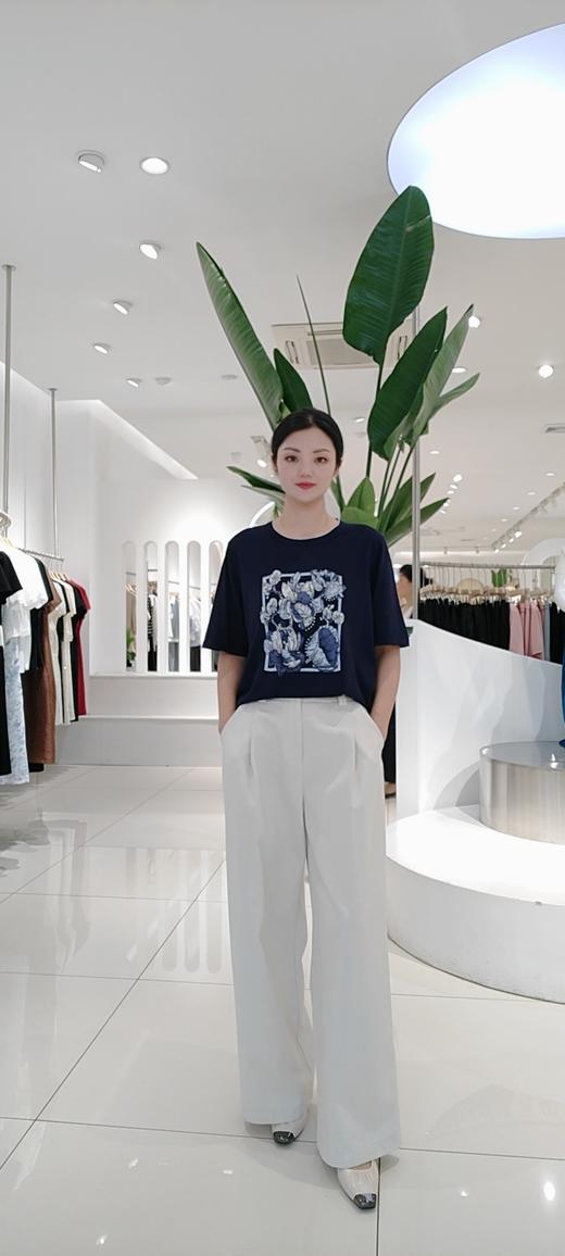 502673天丝棉阔腿裤 商品图3