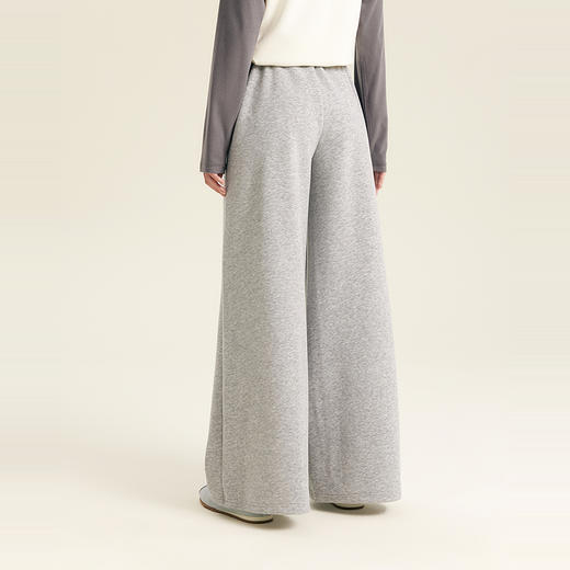 笛莎Deesha青少年女童裤子2025秋季女童宽松简约阔腿卫裤 商品图4