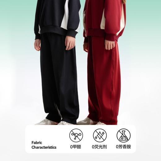 男女童全腰针织单裤秋季新款安奈儿童装小程序专享EM536540 商品图4