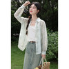 鹿向南「铃兰轻语」绿色防晒衬衫女夏宽松轻薄巨漂亮外搭外套上衣 商品缩略图0
