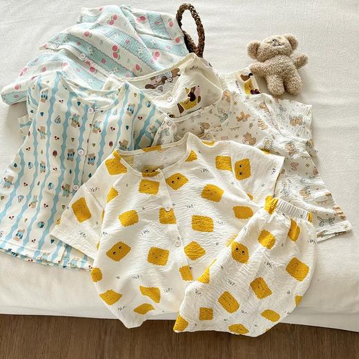 【29元购】儿童卡通云朵棉睡衣丨潮童穿搭 贴身轻薄透气 商品图3