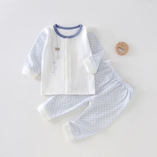 婴儿衣服夏季纯棉分体套装薄款开春宝宝空调服贴身66码男春季a类 商品图7