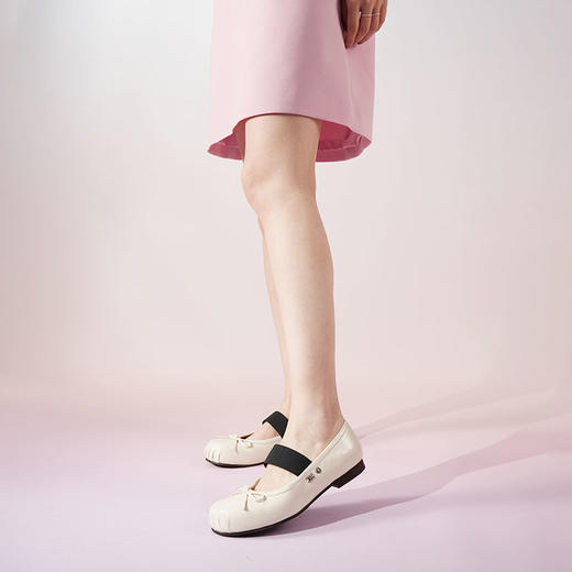Westory2025年秋季舒软平底芭蕾鞋休闲通勤百搭浅口单鞋W25CE76241 商品图6