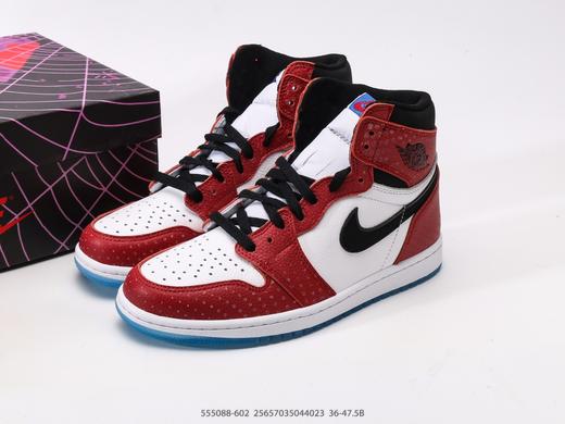 耐克乔丹Air Jordan 1 Retro High OG蜘蛛侠高帮复古板鞋555088-602男女鞋 商品图8