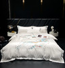佑家·100S新疆棉提花花四件套-科瑞尔 200*230cm  100S长绒棉面料细腻柔软 亲肤透气 光泽高级 商品缩略图0
