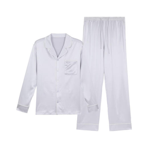 【3F】IVU桑蚕丝轻奢薄款男士家居服套装UL00212 商品图2