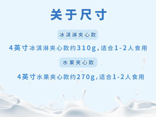 【先囤后约】【可配送】下午茶草莓奶朵 （双人餐）生牛乳冰淇淋蛋糕100%纯动物淡奶油(ZB) 商品图5