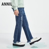 女童全腰牛仔单裤秋季新款安奈儿童装EG536580 商品缩略图1