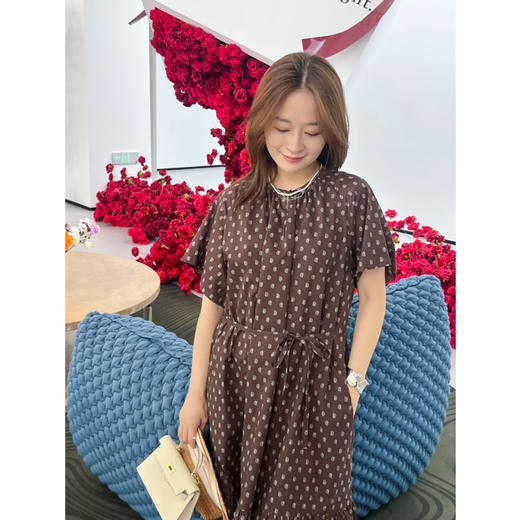 2507205    zhi禾 棉细布 直筒连衣裙 商品图10