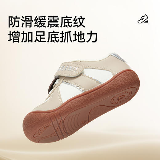 泰兰尼斯童鞋101秋季新款宝宝鞋男童防滑软底赤足鞋女宝宝步前鞋 T24B5C6486 商品图4