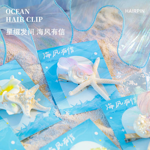【夏日海洋·真贝壳冰箱贴】海螺贝壳五角海星冰箱贴磁性贴 商品图6