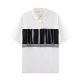 HX 夏季翻领短袖T恤Z102420101101