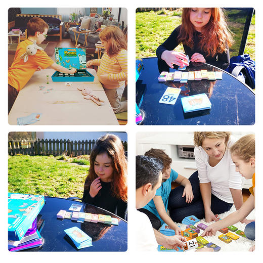 *快慢狐 美国MathForLove数学思维加减乘除策略prime climb 美国数学跳棋 Monster Sock Factory怪兽袜子工厂 商品图9