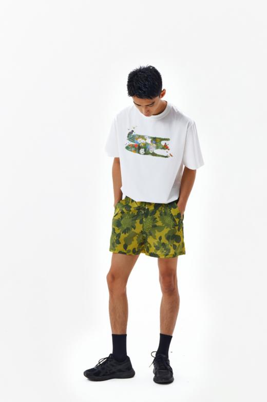 CryingCenter向日葵松紧腰抽绳三伞兵裤夏季半透休闲短裤哭喊中心 商品图4