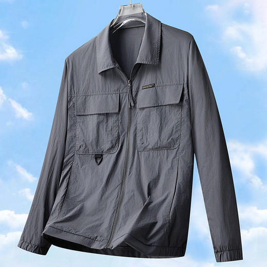春夏新款防晒抗紫外线工装夹克男式青年户外休闲夹克外套   LSBT-MS9988【LB-MS9988】 商品图0