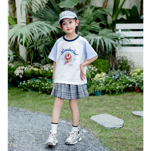 412-童圆领短袖针织衫 商品图2