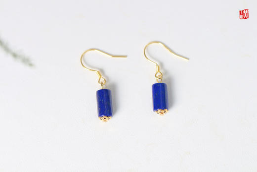 青金石耳坠 商品图2